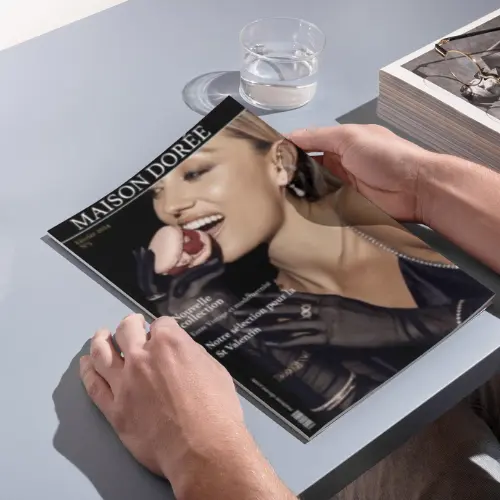 mockup couverture de magazine