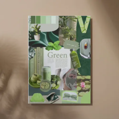 mockup moodboard couleur