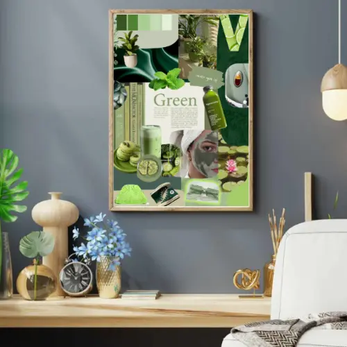 mockup moodboard couleur