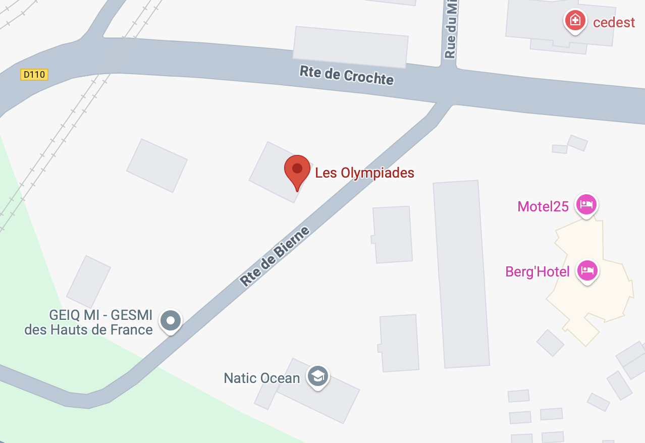 olympiades map