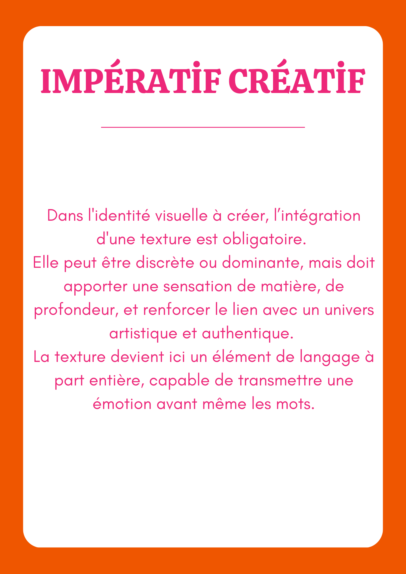 carte impératif